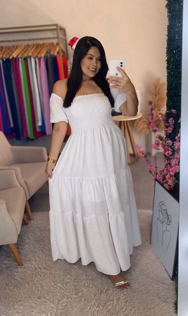 Vestido Longo Ciganinha Tres Marias