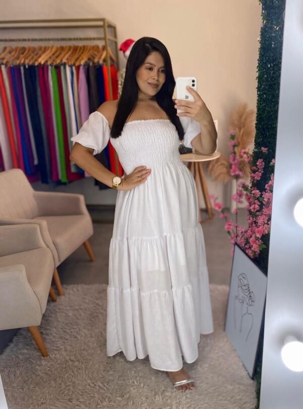 Vestido Longo Ciganinha Três Marias